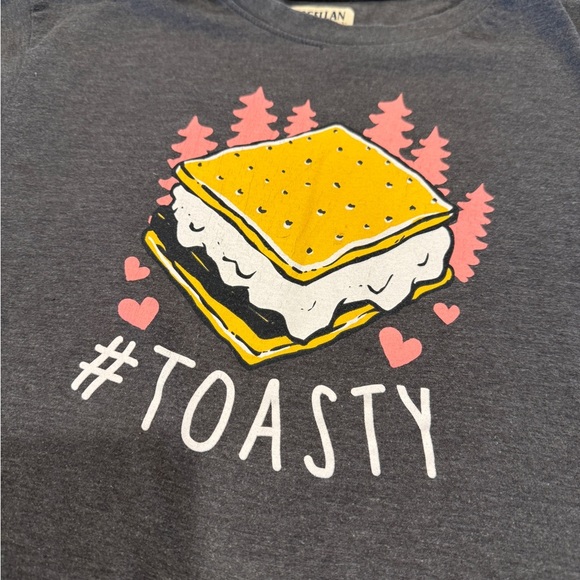 Magellan Girls Gray Toasty T-Shirt Size XL - Picture 2 of 4